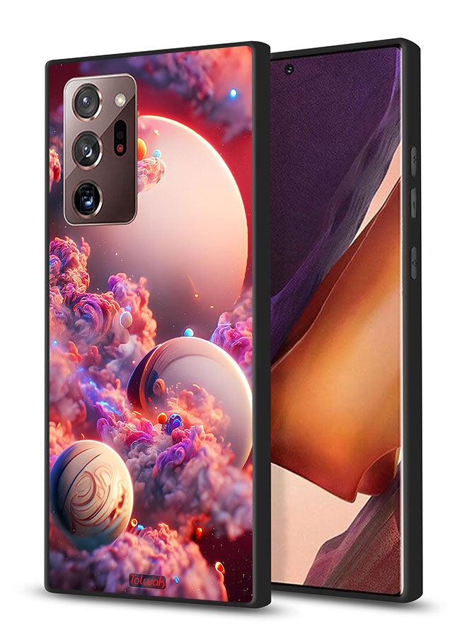 Tolwak غطاء حماية لسامسونج جالاكسي نوت 20 ألترا 5G - فن تجريدي للسحب - Image 1