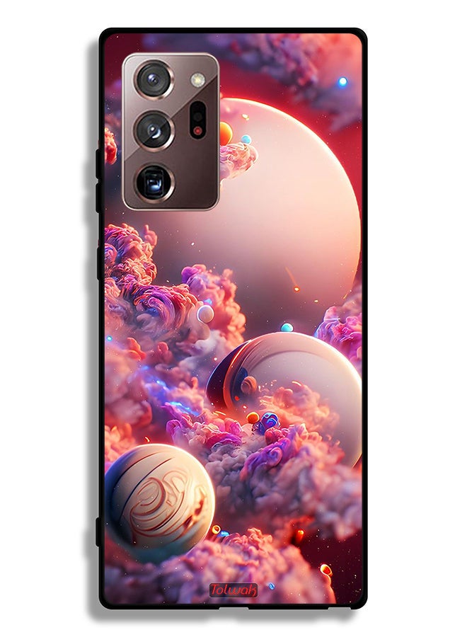 Tolwak غطاء حماية لسامسونج جالاكسي نوت 20 ألترا 5G - فن تجريدي للسحب - Image 2