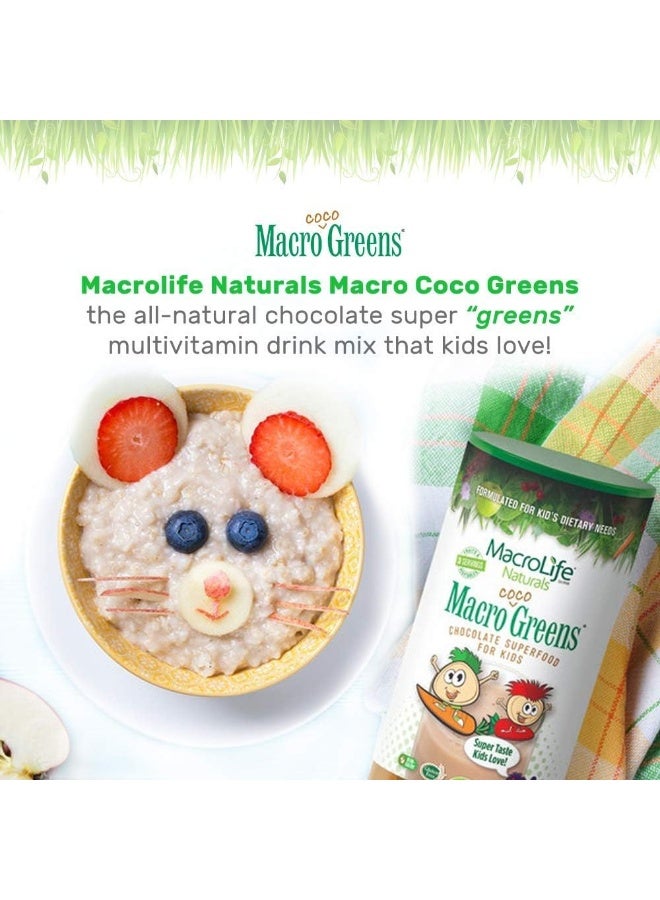 MacroLife Naturals Macro Coco Greens Drink Mix For Kids - Image 5