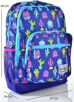 CORAL HIGH 23108 Cactus Patterned School Bag Set of 3  - Image 3