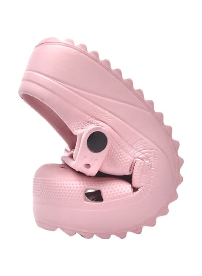 CARTELO Women'S Hollow Sandals Summer Casual Beach Shoes Soft Bottom Slippers Girls 0808 Pink 37-38 - Image 1