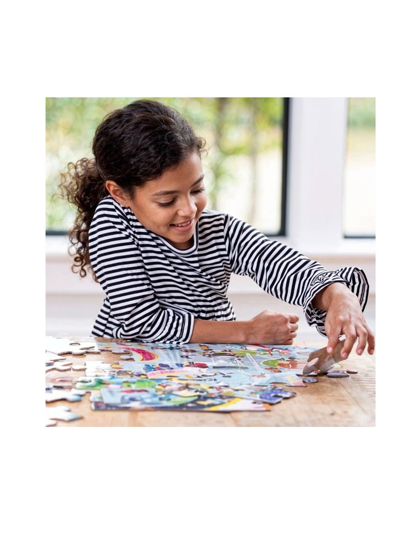 Trefl Peppa Pig 2 in 1 Puzzle + Sticks Set by Trefl , My Favourite Puzzle Series for Kids Ages 3+, Includes 30-Piece Jigsaw Puzzle & 6-Piece Puzzle Sticks, Educational and Fun Activity for Toddlers - Image 2