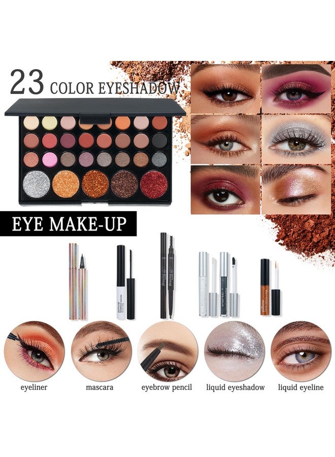 pomcral Makeup Kit,Makeup Set For Women Full Kit,Professional Make up Kit For Beginners,Makeup Gift Set For Women,Makeup Sets for Girls,Makeup Kit For Teens - Image 3