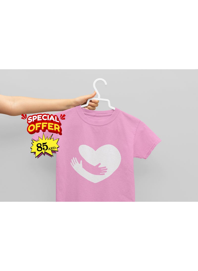 ZOOM Soft Cotton Kids Heart Day T-Shirt
