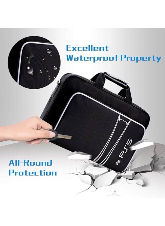 general For PS5 Organizer Sony PS5 Console Shoulder Bag Handle Disc Portable Bag Laptop Bag - Image 5