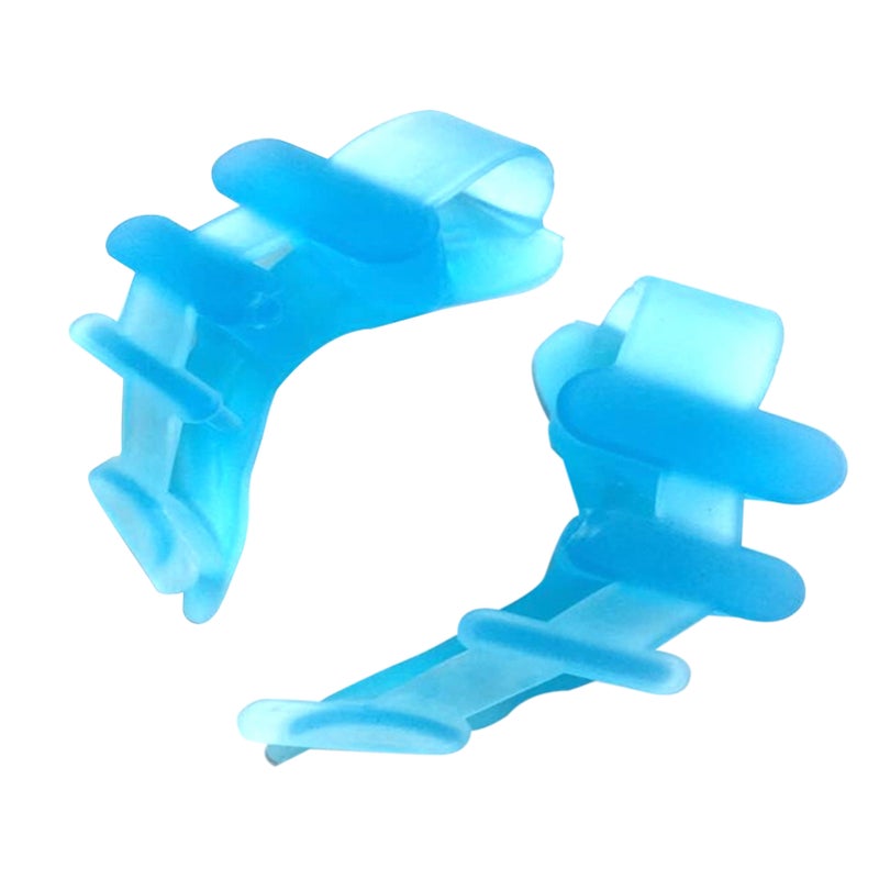 1 Pair Silicone Toe Separators Straightener Men Women Bunion Corrector Hammer Toe Spacers for Foot Fitness - Image 1