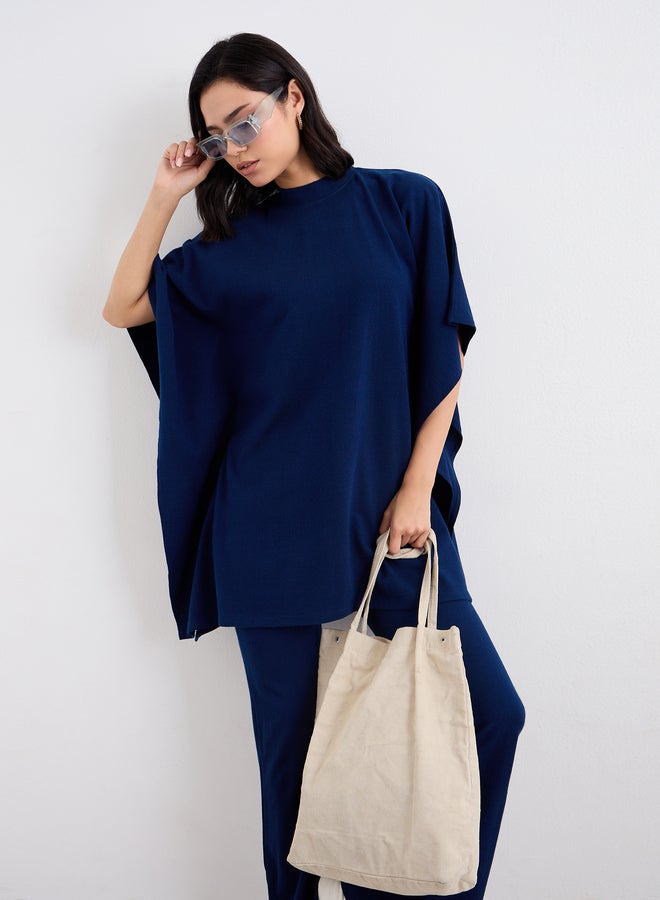 Amirah Women Draped Knit Top and Pants Winter Modest Set - Image 5