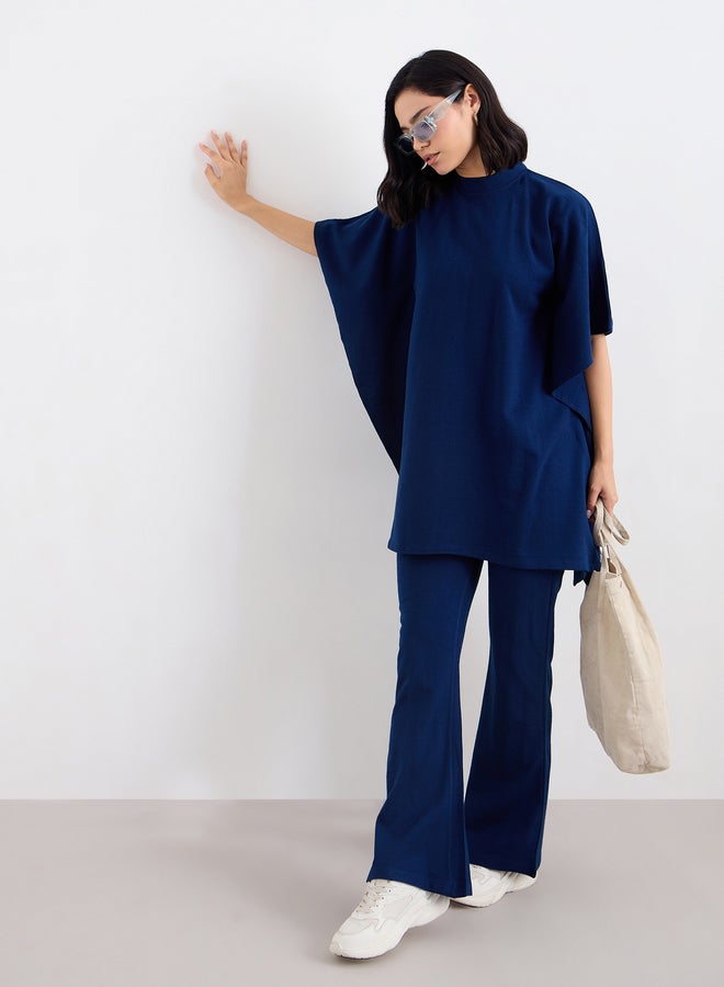 Amirah Women Draped Knit Top and Pants Winter Modest Set - Image 1