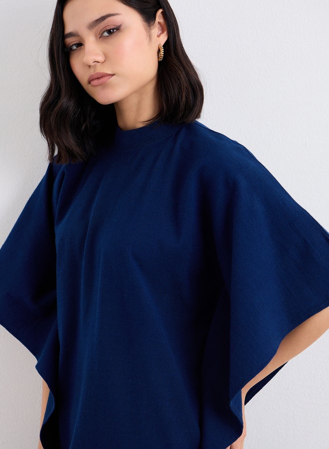 Amirah Women Draped Knit Top and Pants Winter Modest Set - Image 3