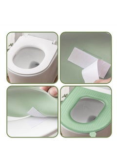 ماركة غير محددة وسادة مرحاض سريعة الجفاف ومقاومة للماء - خضراء  - Image 2