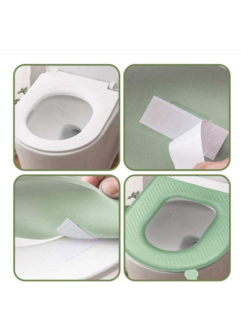 وسادة مرحاض سريعة الجفاف ومقاومة للماء - خضراء - Image 2