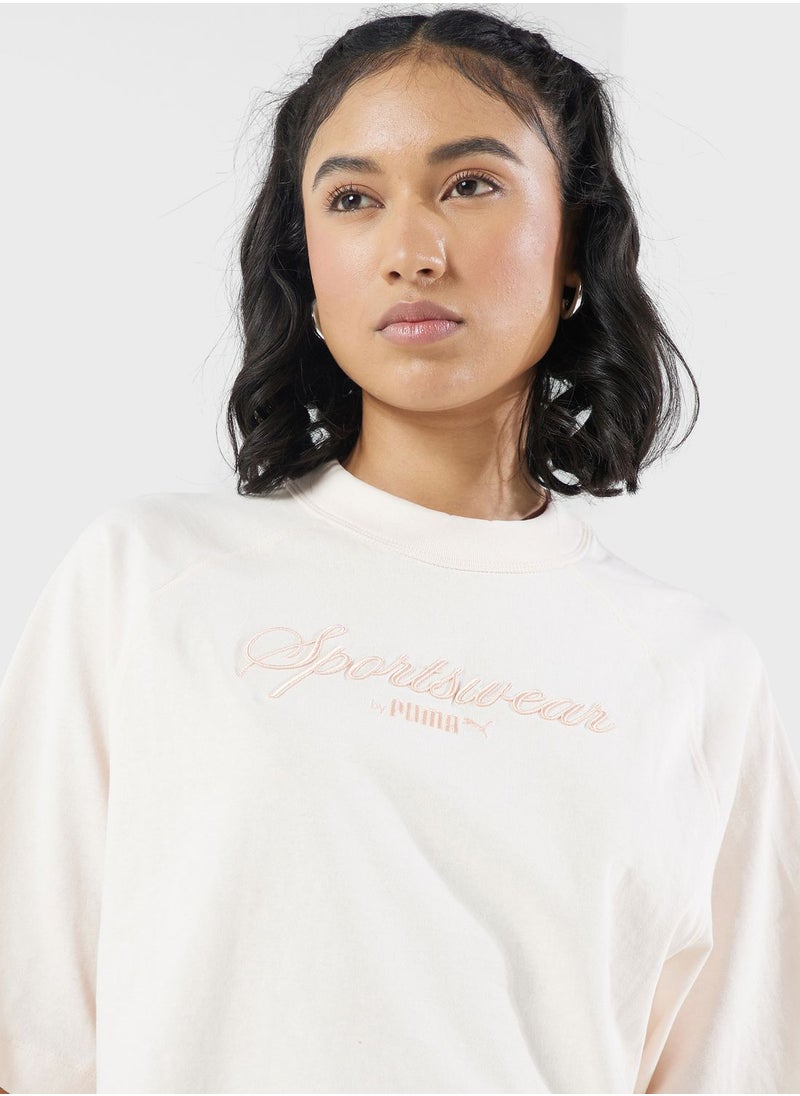 PUMA - Classics+ Oversized T-Shirt - Image 1