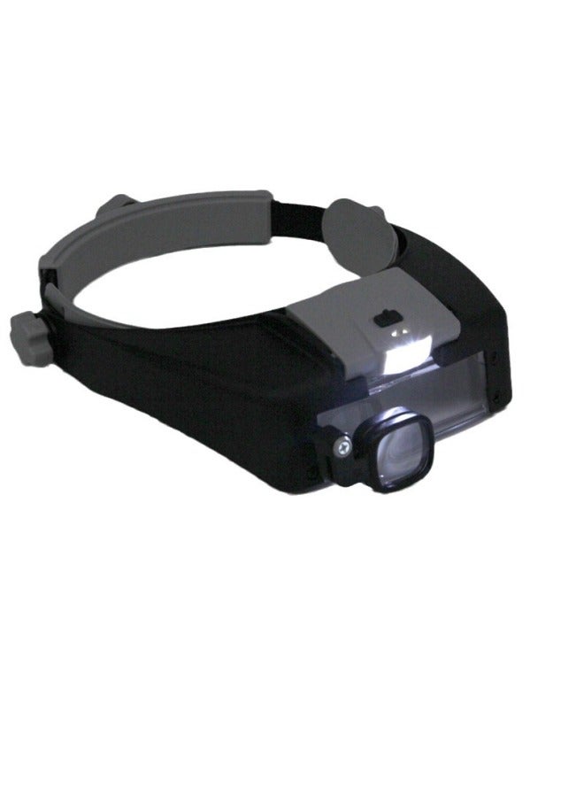 عدسة مكبرة جديدة للرأس عبر الحدود 81007AP نظارات قراءة لكبار السن مع 2LED وعدسة أكريليك - Image 5