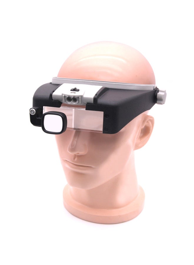 عدسة مكبرة جديدة للرأس عبر الحدود 81007AP نظارات قراءة لكبار السن مع 2LED وعدسة أكريليك - Image 1