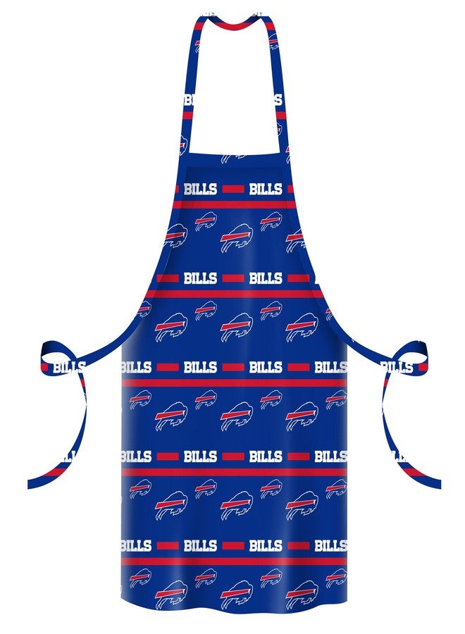 Northwest The Company Official NFL 3-Piece Apron, Oven Mitt and Chef Hat Set, One Size, Team Colors, Levels (Buffalo Bills) - Image 3