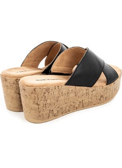 Hush Puppies Kosa Anatomical Sole Leather Wedge Heel Women's Slippers  - Image 3