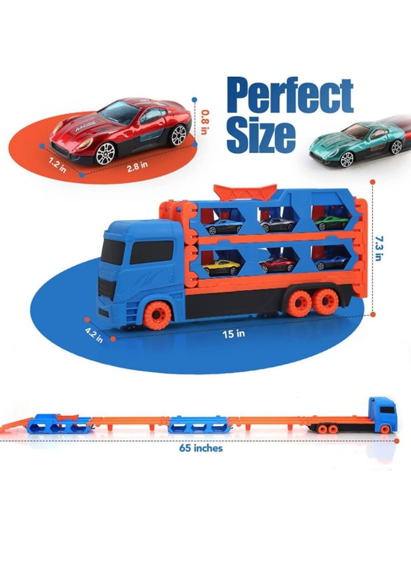 MARAH TOYS Folding Car Rail Truck  - Image 1