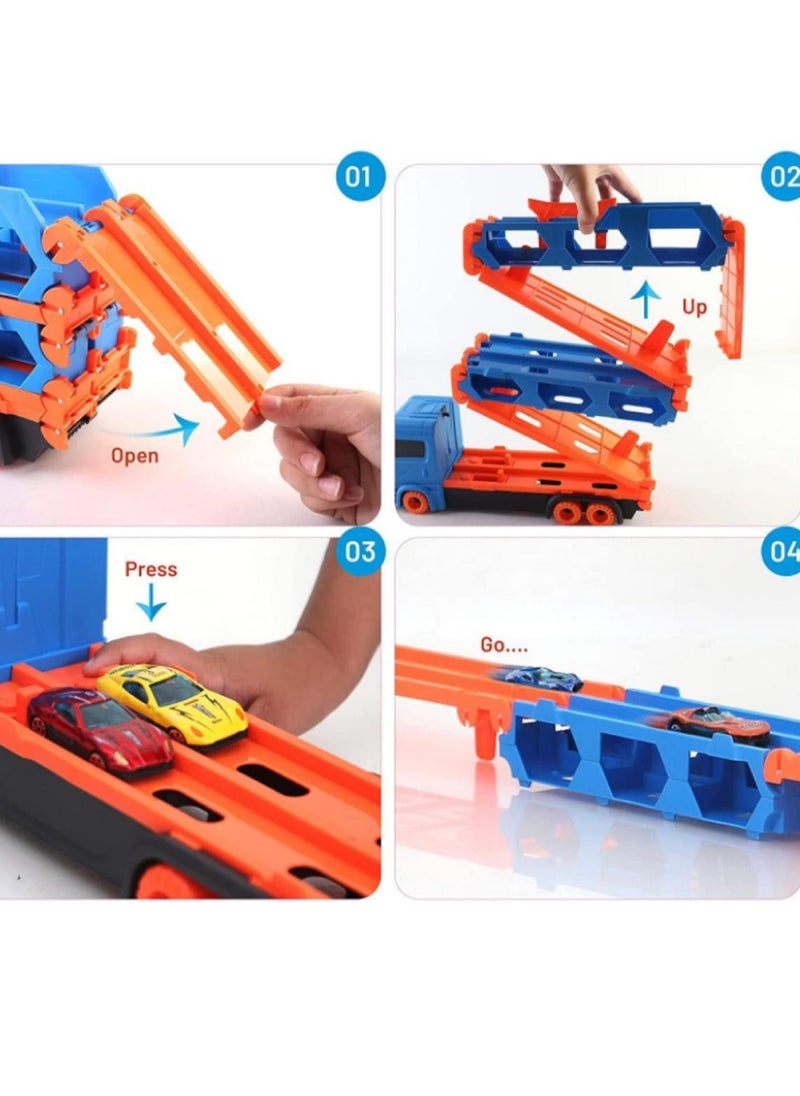 MARAH TOYS Folding Car Rail Truck  - Image 3