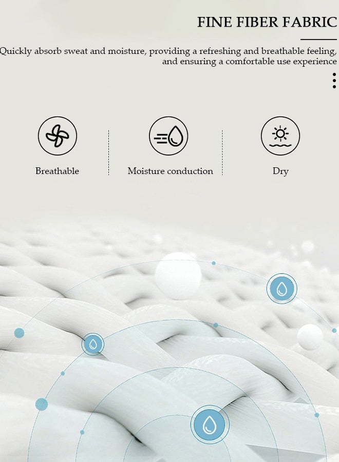 DUNISO Beach Changing Towel Surf Poncho Robe,Swim Towel Hooded Surf Poncho for Adults,Light Weight Compact Microfibre Changing Wetsuit for Women and Men,Surfing Swimming Bathing - Image 2