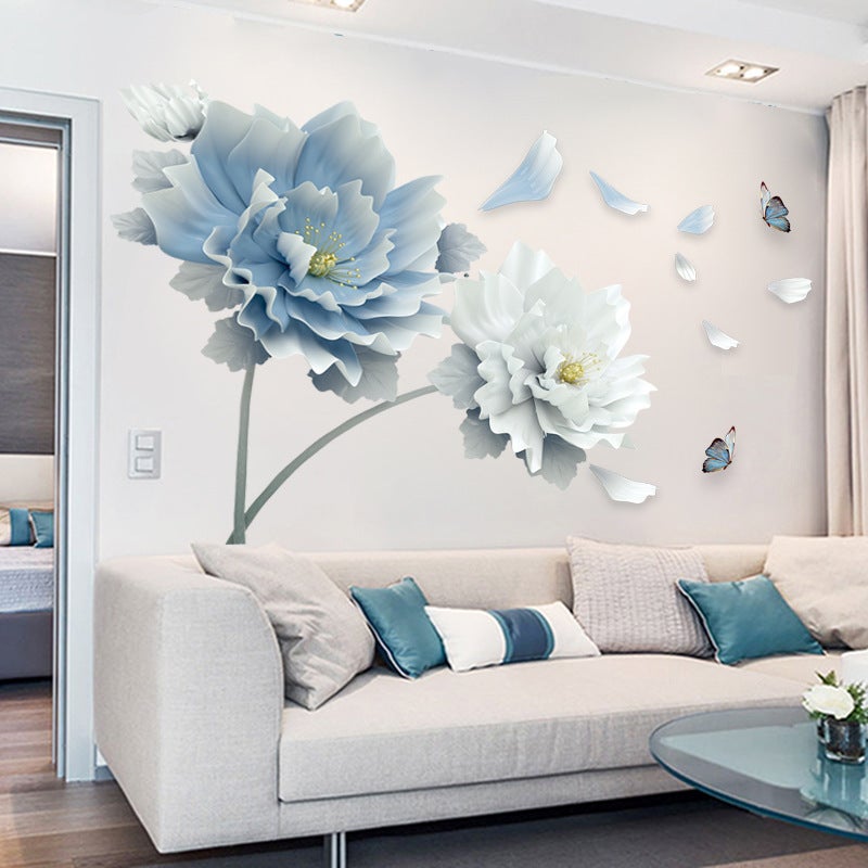 9853 Living Room Tv Wall Background Wall Stickers Bedroom Room Wall Decoration Stickers Wallpaper Self-Adhesive Wallpaper - Image 2