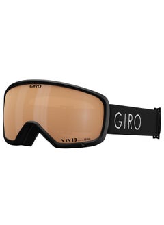 Millie Ski Goggles Snowboard Goggles For Women & Youth Black Core Light Strap With Vivid Copper Lens