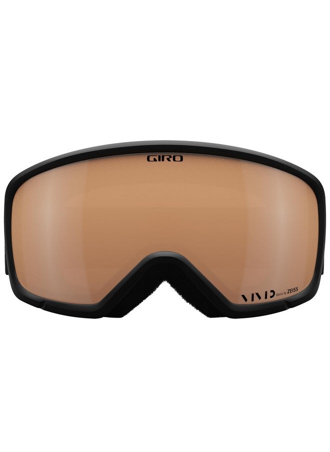 GIRO - Millie Ski Goggles Snowboard Goggles For Women & Youth Black Core Light Strap With Vivid Copper Lens - Image 1