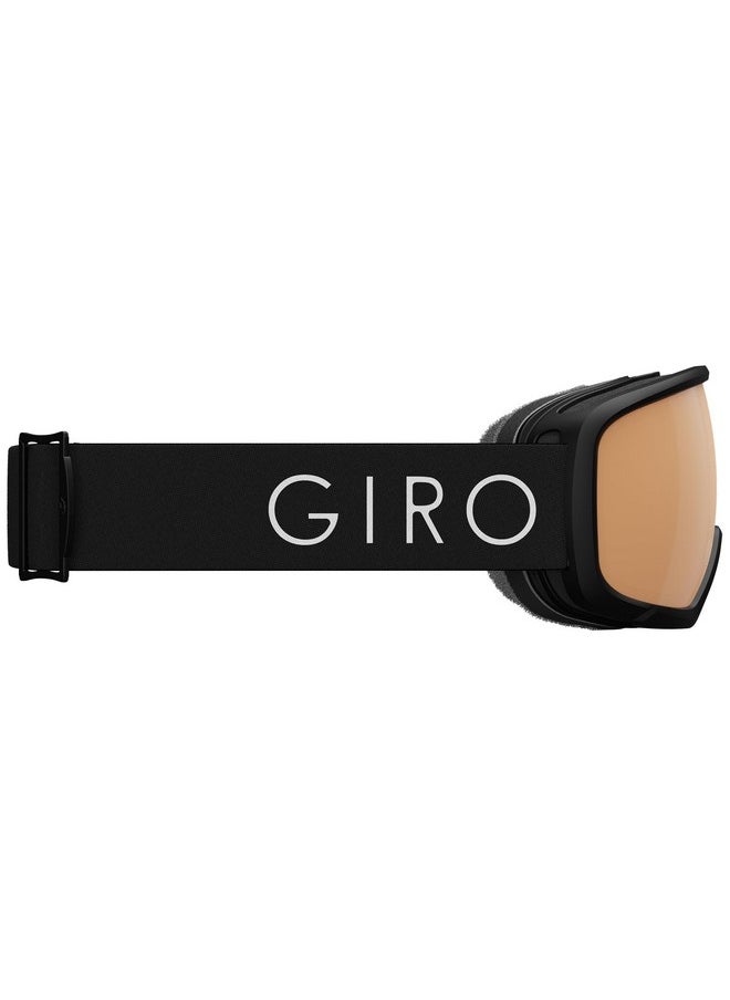 GIRO - Millie Ski Goggles Snowboard Goggles For Women & Youth Black Core Light Strap With Vivid Copper Lens - Image 1