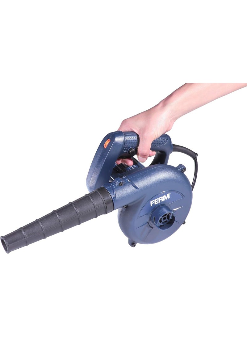Ferm Electric Air Blower/ Vacuum 400W (EBM1003), Variable Speed 6000–14000 RPM, 3.0 m³/min, 3m Cable, Dust Bag Included, 220–240V – Rubber Nozzle for PC, Car Dust, Home & Workshop Cleaning - Image 2