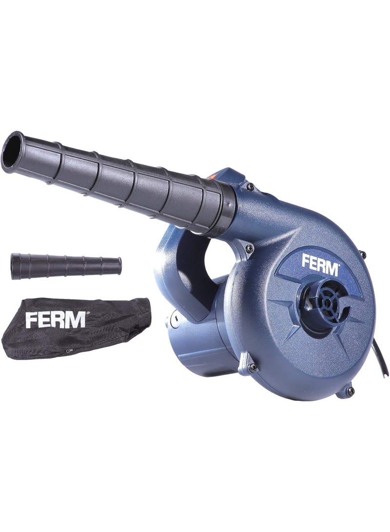 Ferm Electric Air Blower/ Vacuum 400W (EBM1003), Variable Speed 6000–14000 RPM, 3.0 m³/min, 3m Cable, Dust Bag Included, 220–240V – Rubber Nozzle for PC, Car Dust, Home & Workshop Cleaning - Image 3