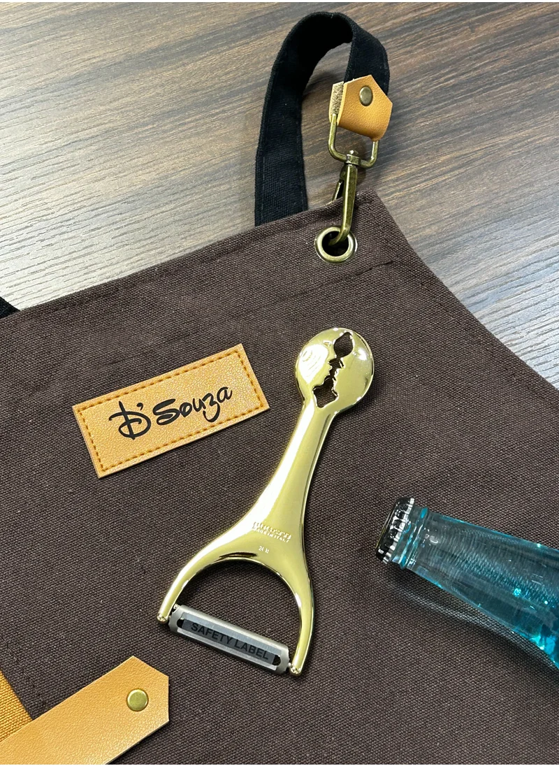 Bugatti Casa Bugatti 24 carat Gold Plated Peeler