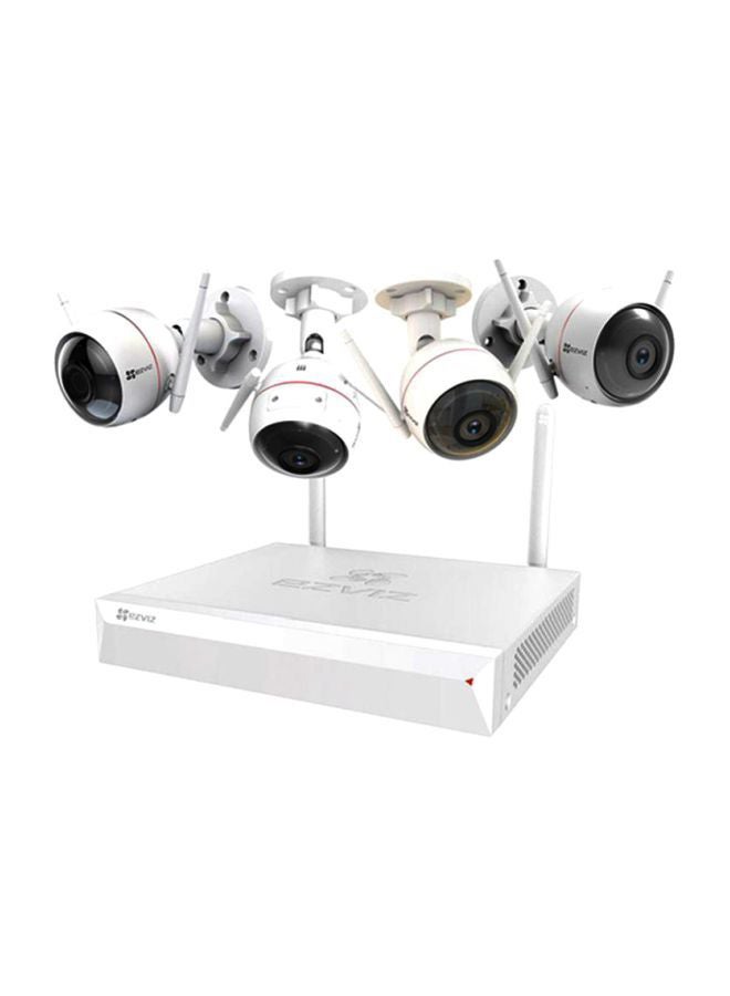 ezviz Ezviz Home Security And Surveillance Kit With 4 Wireless Cameras N19912389A