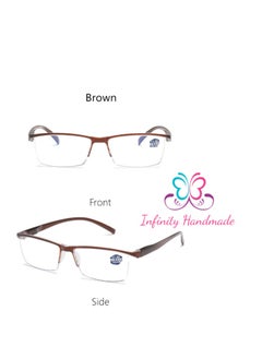 Reading Glasses Anti Blue Light & & Anti Reflection Men & WOMEN Presbyopia Glasses Spring Leg Half Business  Blocking Blue Light/Smart Screen Digital, Exclusive from Seller INFINITY-HANDMADE Only - pzsku/Z8B6197B820BBE37AB004Z/45/_/1733673243/7e3fdd48-8108-4aa1-b0d1-e6527cc30218