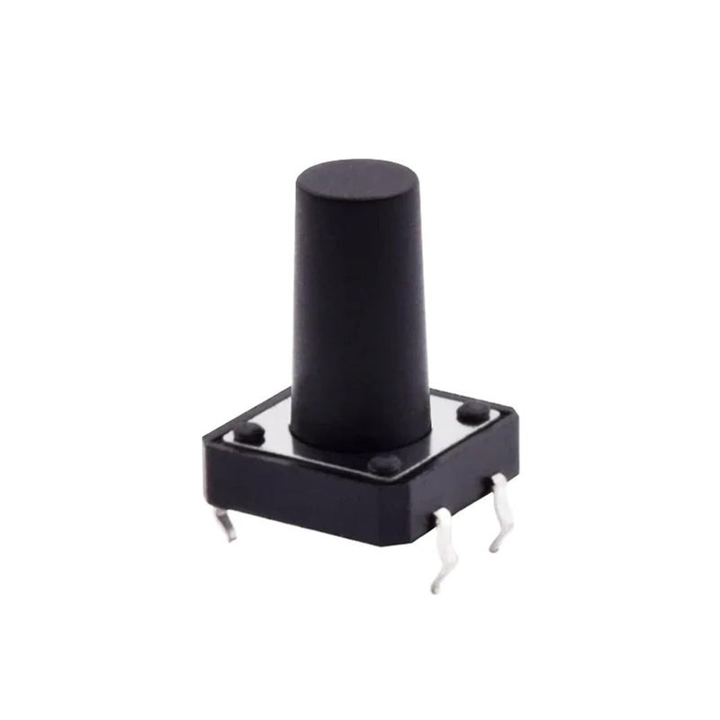 12x12mm ON Off لحظي لمسي تاكت ميني سويتش زر ضغط DC12V 4 دبوس DIP H16 0mm 5 قطع - Image 1