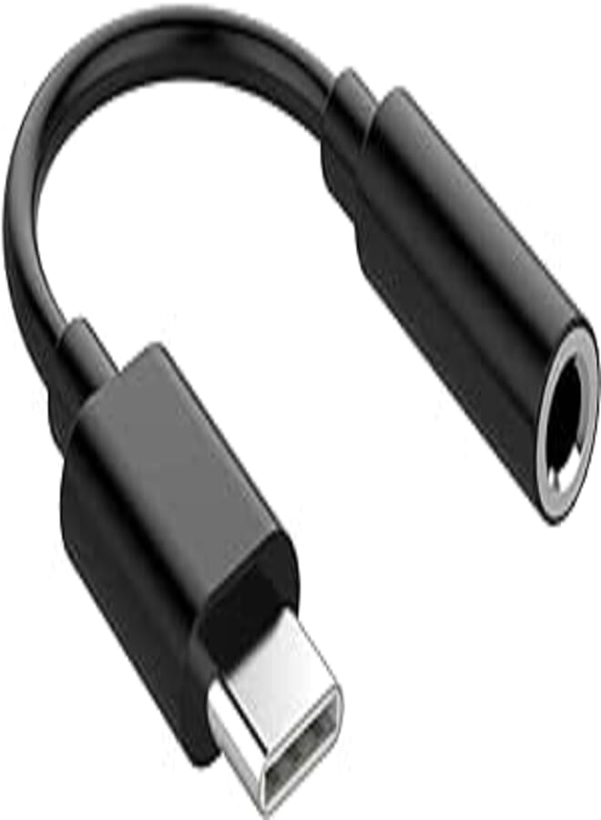 محول USB C رقمي إلى مقبس سماعة رأس أنثى مقاس 3.5 مم، محول دونجل صوت Aux من النوع C لجهاز iPad Pro مقاس 11 بوصة 12.9 بوصة 2018/Google Pixel/5 4 3 2/ XL/Samsung S21 S20 Ultra Z Flip S20+ Note 20 S10 S9 Plus