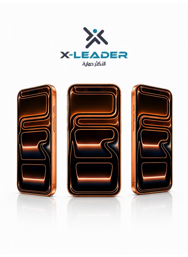 X-Leader Nano Ceramic Matte Privacy Screen Protector with 9H Hardness, Anti-Fingerprint and Anti-Scratch, Compatible with iPhone 17 Pro Max - Image 1
