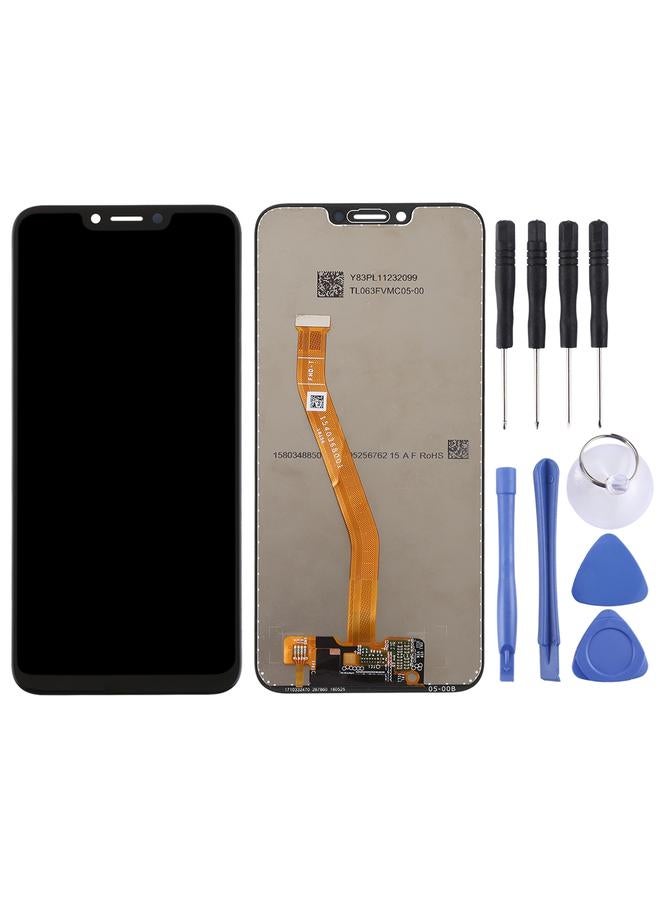 إيروريكس شاشة LCD بديلة OEM لهاتف Huawei Honor Play مع محول رقمي كامل التجميع باللون الأسود - Image 2