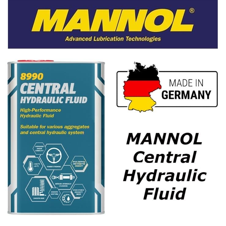 Mannol Central Hydraulic Fluid 8990 - 0.45 Ltr - Image 2