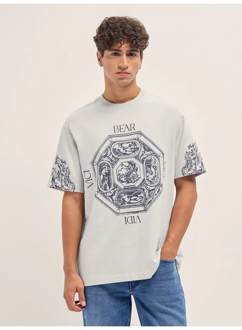 The Bear House  Men’s Short Sleeve T-Shirt | Casual, Comfortable & Stylish Everyday Wear | Perfect for Work, Travel, or Relaxed Outfits | Versatile All-Season Essential for Any Occasion for Men | Best Price UAE