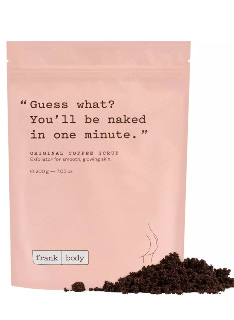 frank body FRANK BODY Original Coffee Scrub, 200g  - Image 1