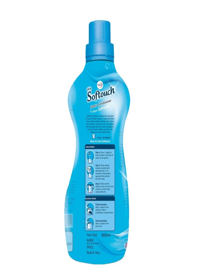 Softouch Fabric Conditioner Liquid 860 ml + 200ml | Ocean Breeze - Image 2