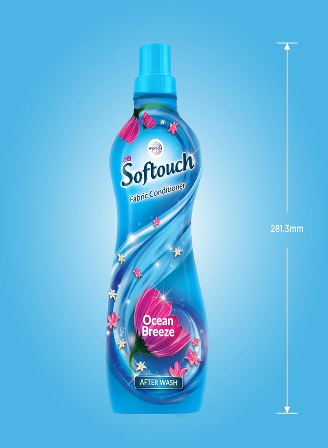 Softouch Fabric Conditioner Liquid 860 ml + 200ml | Ocean Breeze - Image 4