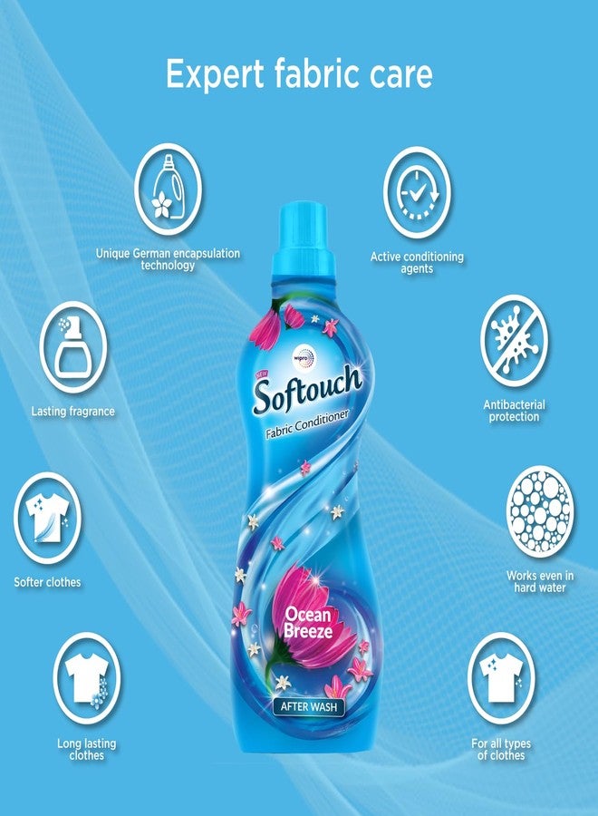 Softouch Fabric Conditioner Liquid 860 ml + 200ml | Ocean Breeze - Image 5