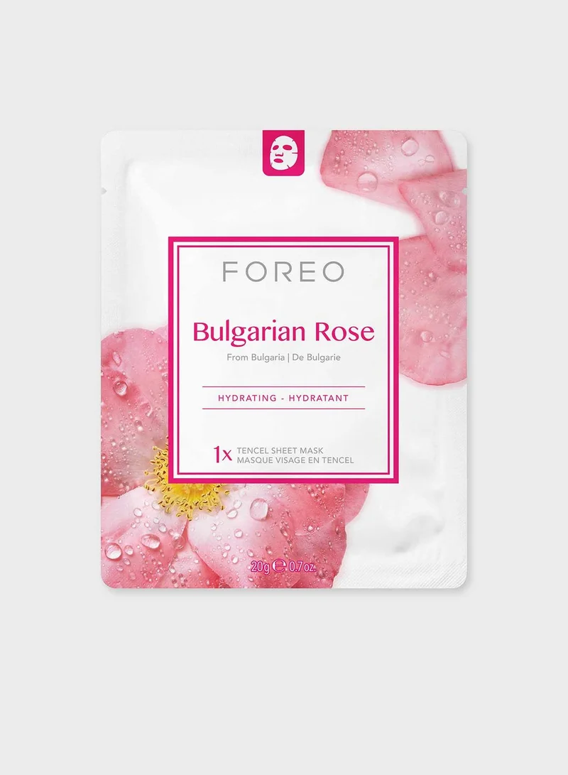 FOREO Bulgarian Rose Sheet Mask X3
