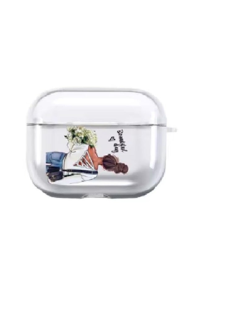 Generic - " Transparent Headphones Case – Stylish, easy-to-access protection for your favorite headphones-Airpods 3" - Image 1