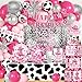 cocomigo 237pcs Cowgirl Birthday Party Decorations Include Disco Cowgirl Balloon Arch Lets Go Girls Backdrop Tableware Banner Tablecloth for Western Cowgirl Party Decorations Last Rodeo Bachelorette Decor - Image 3