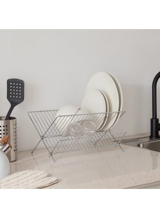 Home Box Daisy Foldable Dish Rack 43 x 21 x 32 cm