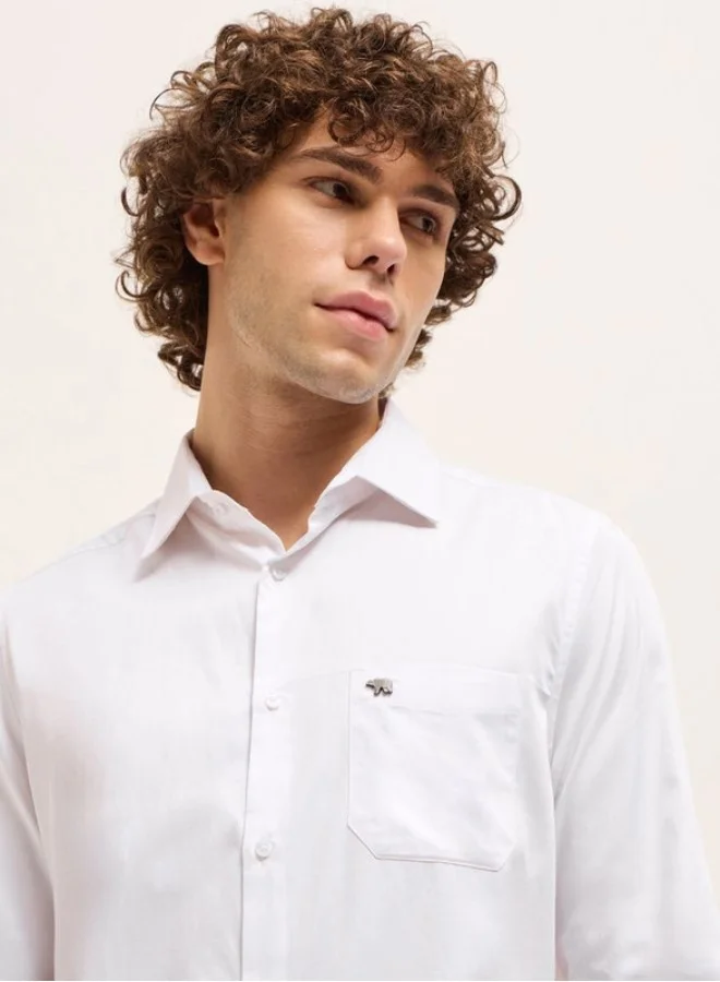 THE BEAR HOUSE Men's Shirt for Casual and Formal Wear | Classic Button-Down Style for Office, Daily Use, Travel, Events & All-Season Outfits | Versatile & Stylish Wardrobe Essential for Every Occasion