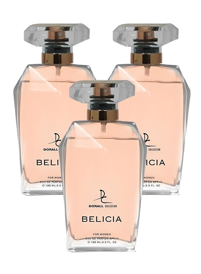 دورال كولكشن 3 قطع عطر بيليسيا للنساء 100 مل - Image 1