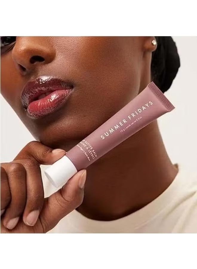 سامر فرايدايز أيام الصيف بلسم الشفاه الطبيعي المزيل للرطوبة، يرطب ويجعل الشفاه أكثر إشراقًا، يحتوي على زبدة الشيا، عناية بالشفاه الجافة (سكر قصب) - Image 3
