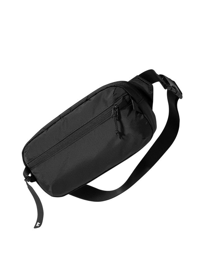 tomtoc 3.5L Sling Bag with RFID Blocking, Crossbody Bag Chest Shoulder Pack for Men and Women, Water-resistant Lightweight Casual Waist Fanny Pack for Travel/Daily Use - Image 1